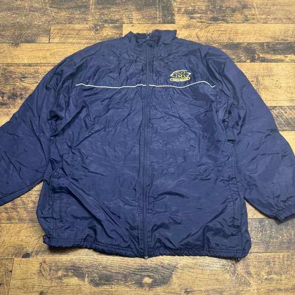 STARTER Other - Starter Michigan‎ Wolverines Mens 3XL Navy Blue Windbreaker Jacket
